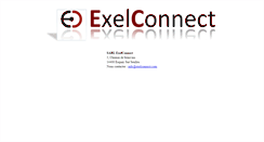 Desktop Screenshot of exelconnect.com